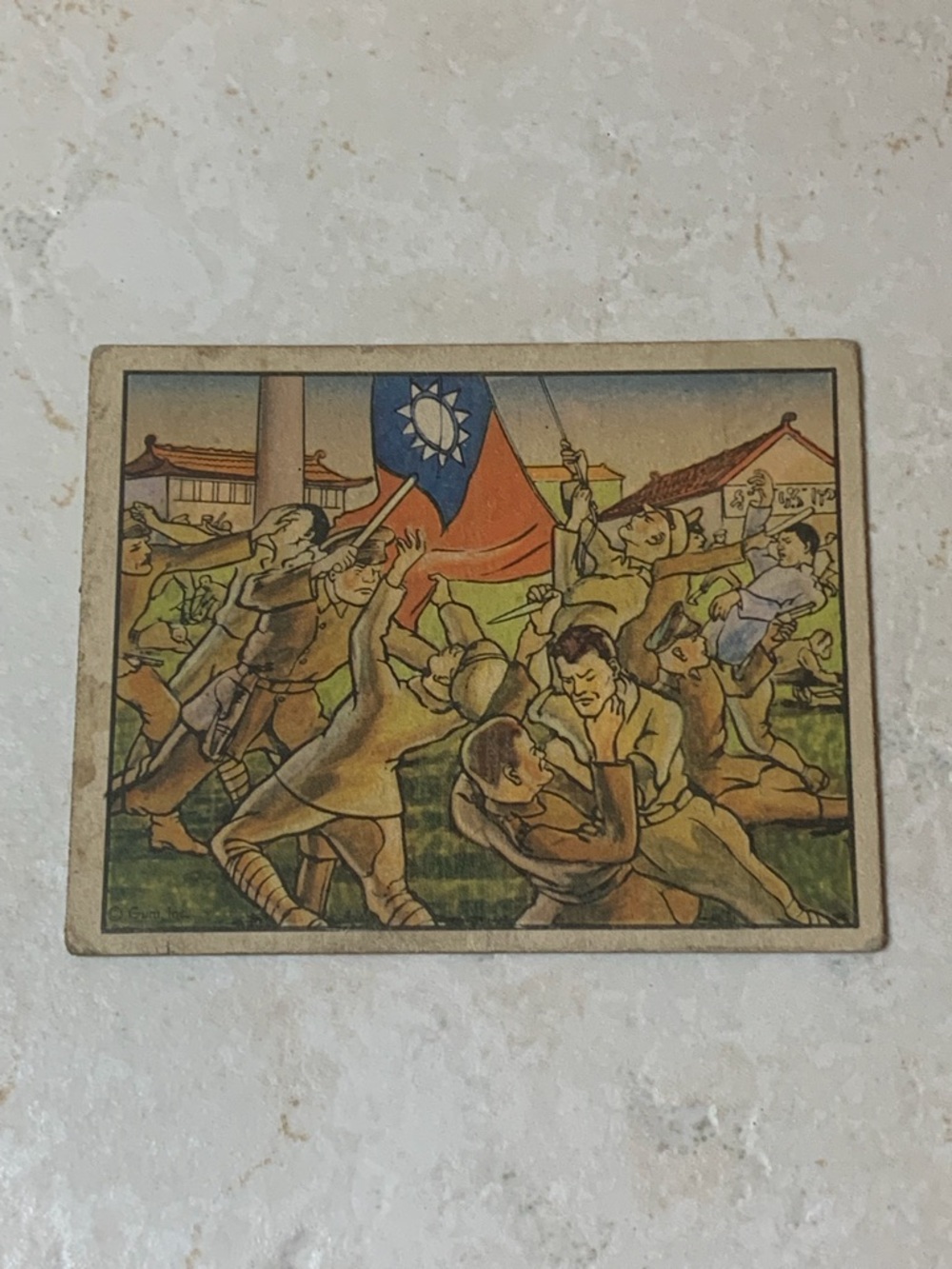 Vintage 1938 Horrors of War trading card #266